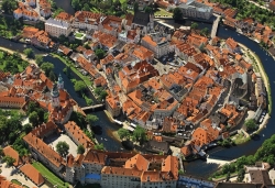 Letecké pohledy Hotelu Mlýn